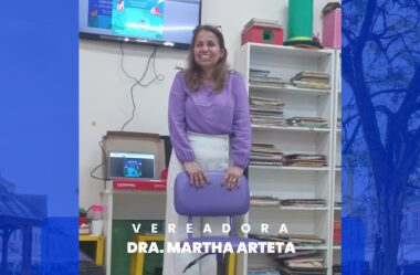 Vereadora Dra Martha Arteta apresenta Projetos em benefício da população de Fronteira/MG